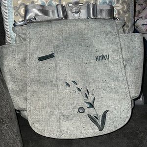 Haiku to go 2.0 crossbody and backpack eco friendly travel bag